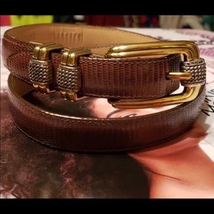 Brighton Brian leather belt